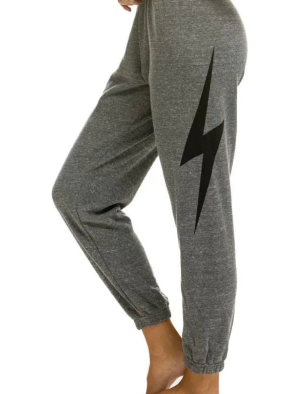 aviator nation  BOLT SWEATPANTS heather grey M  BNWT